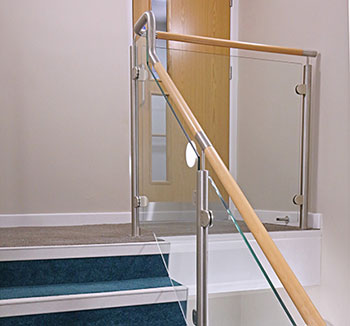 Timber & Stainless Steel Balustrade