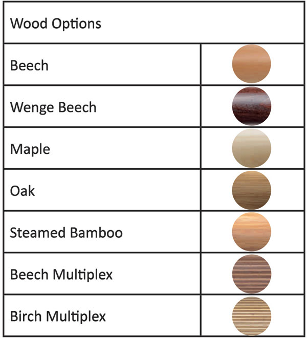 Timber Wood Options